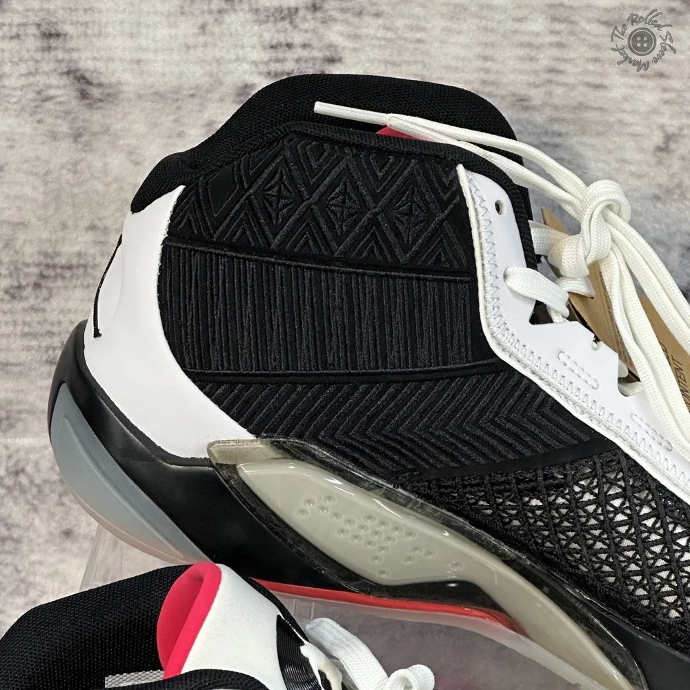 NWT‎ No Box Air Jordan 38 Fundamental Basketball Shoes White Black Sz 11 DZ3356